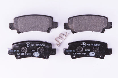 HELLA Brake pad set - T1398 - for e.g. TOYOTA 8DB355010-841