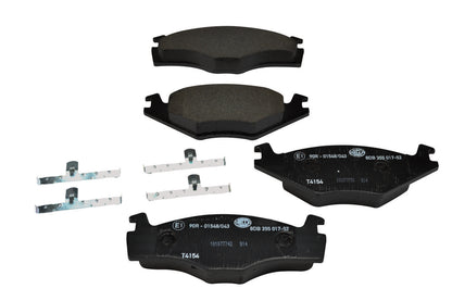 HELLA Brake pad set - T4154 - for e.g. SEAT / VOLKSWAGEN 8DB355017-521