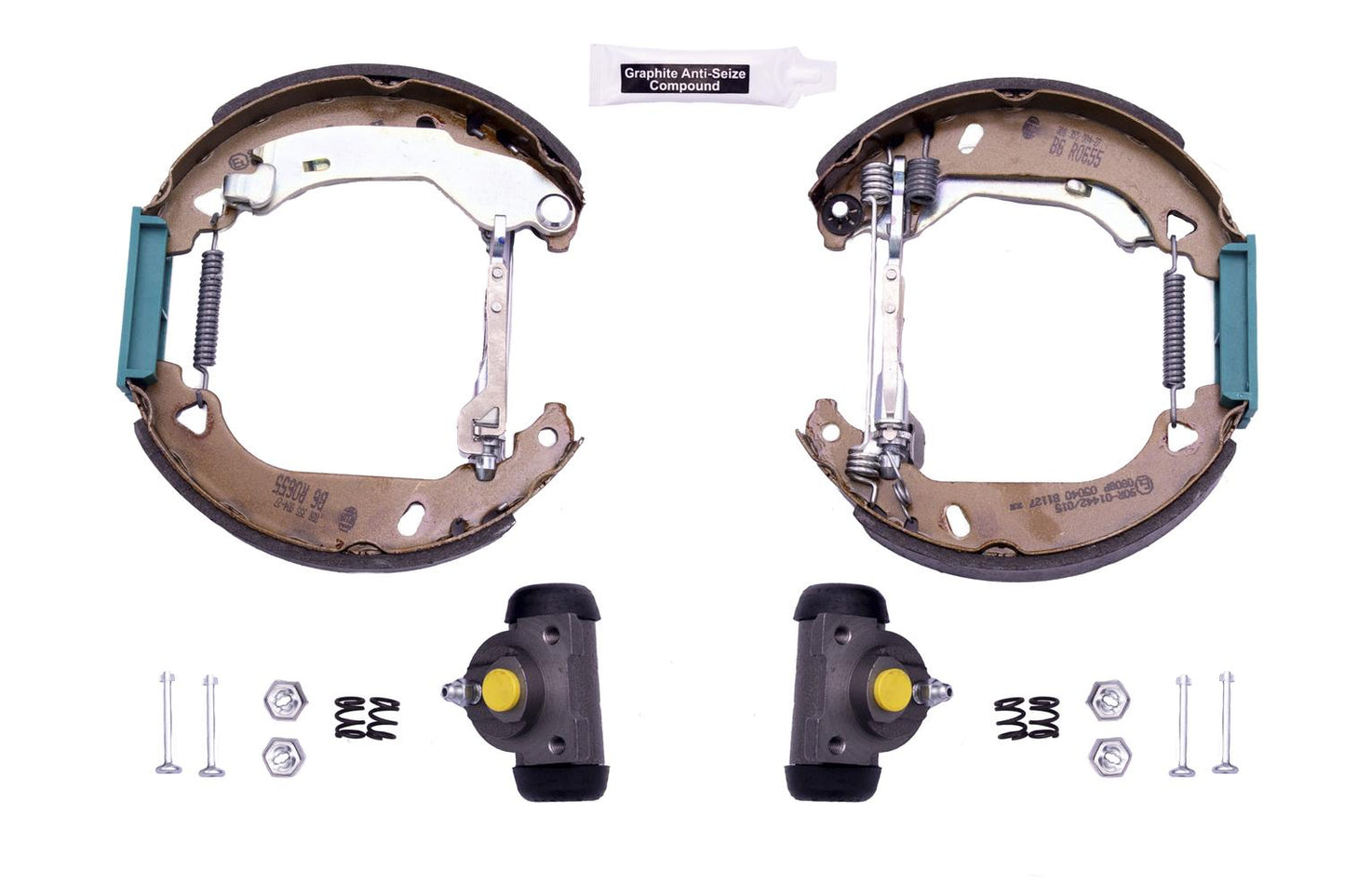 HELLA Brake Shoe Set - R0655 - for e.g. FIAT / LANCIA 8DB355004-271
