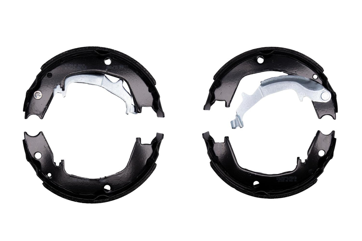 HELLA Brake Shoe Set, parking brake - H9910 - for e.g. HYUNDAI / KIA / SSANGYONG 8DA355050-731