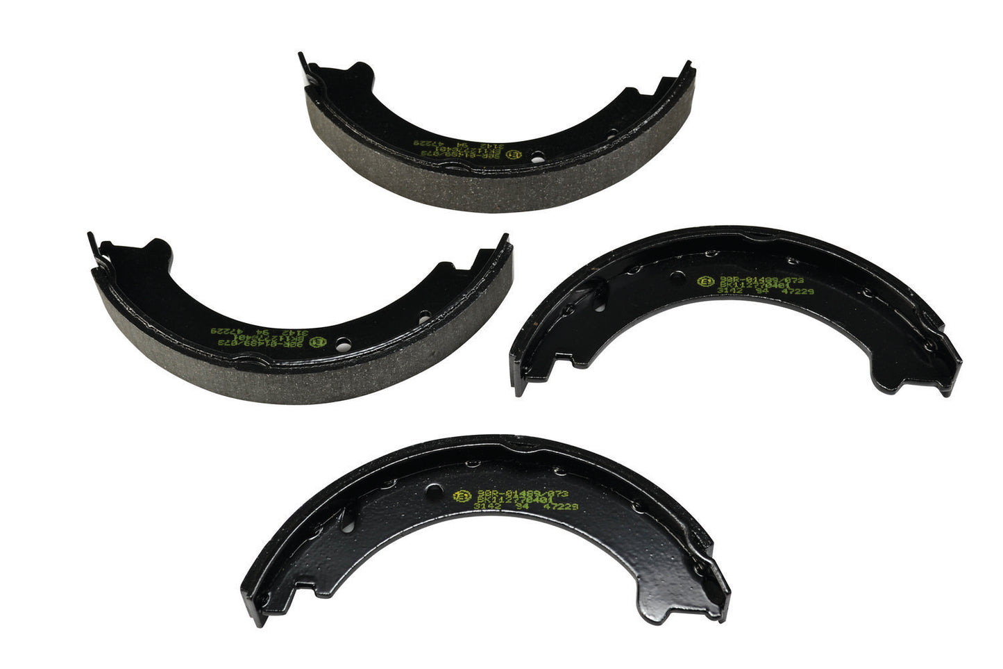 HELLA Brake Shoe Set, parking brake - H8940 - for e.g. VOLVO 8DA355050-361