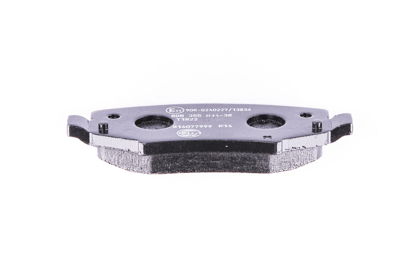 HELLA Brake pad set - T1822 - for e.g. DODGE / JEEP 8DB355014-381