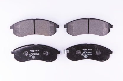 HELLA Brake pad set - T1338 - for e.g. MITSUBISHI 8DB355010-281