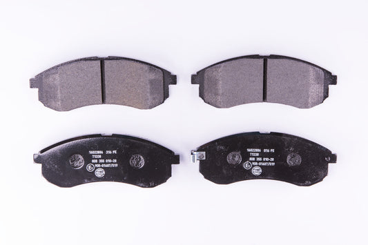 HELLA Brake pad set - T1338 - for e.g. MITSUBISHI 8DB355010-281