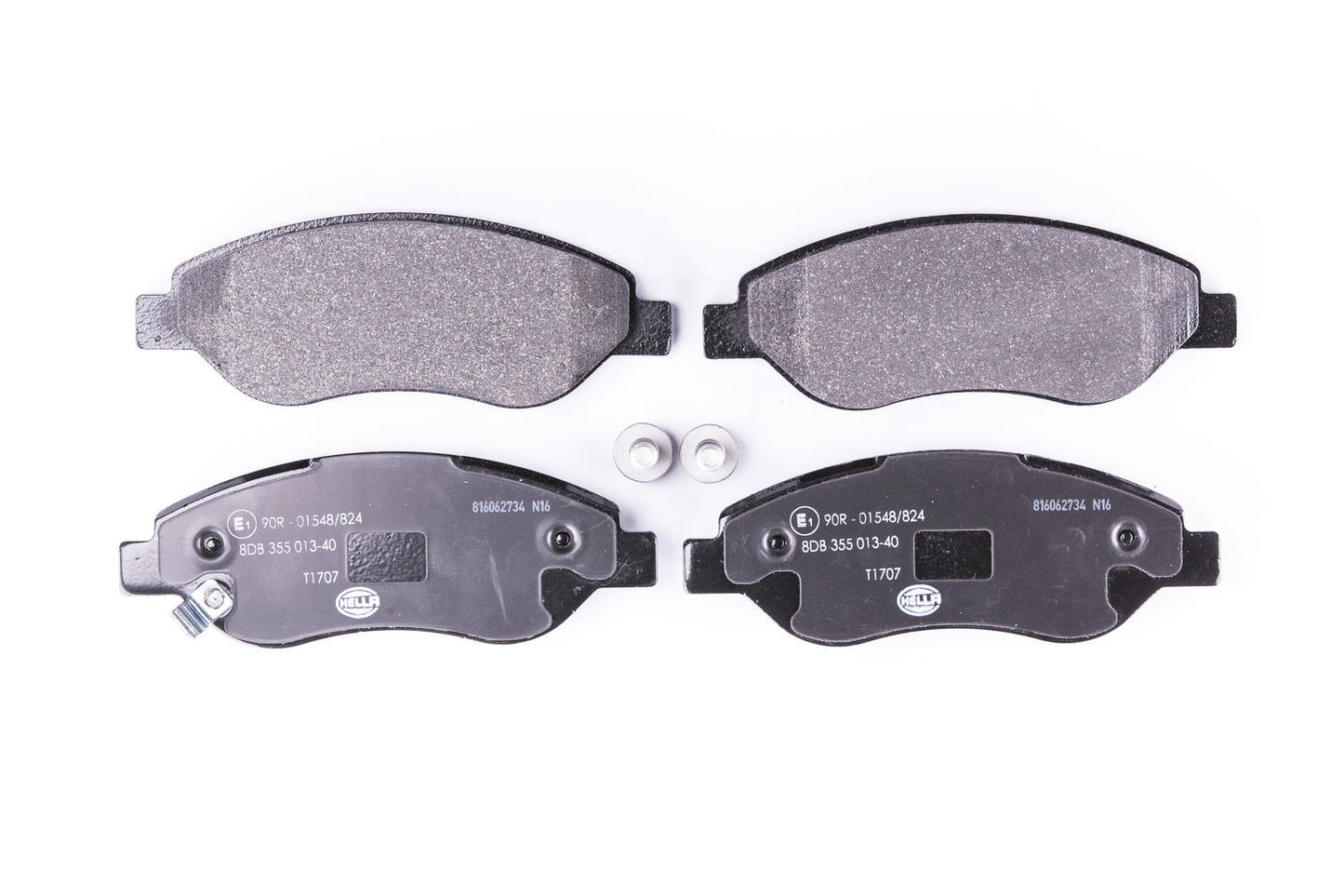 HELLA Brake pad set - T1707 - for e.g. OPEL / VAUXHALL 8DB355013-401