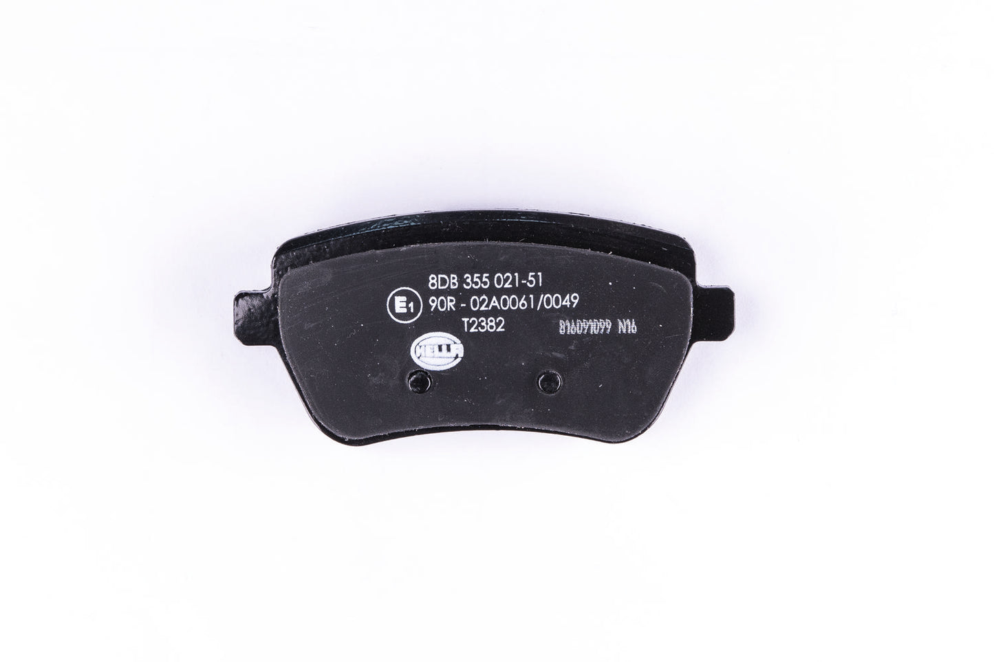 HELLA Brake pad set - T2382 - for e.g. BRABUS / MERCEDES-BENZ 8DB355021-511
