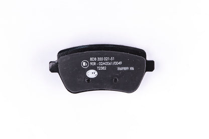 HELLA Brake pad set - T2382 - for e.g. BRABUS / MERCEDES-BENZ 8DB355021-511