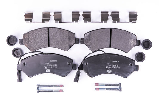 HELLA Brake pad set - T2296 - for e.g. CITROEN / FIAT / PEUGEOT 8DB355021-281
