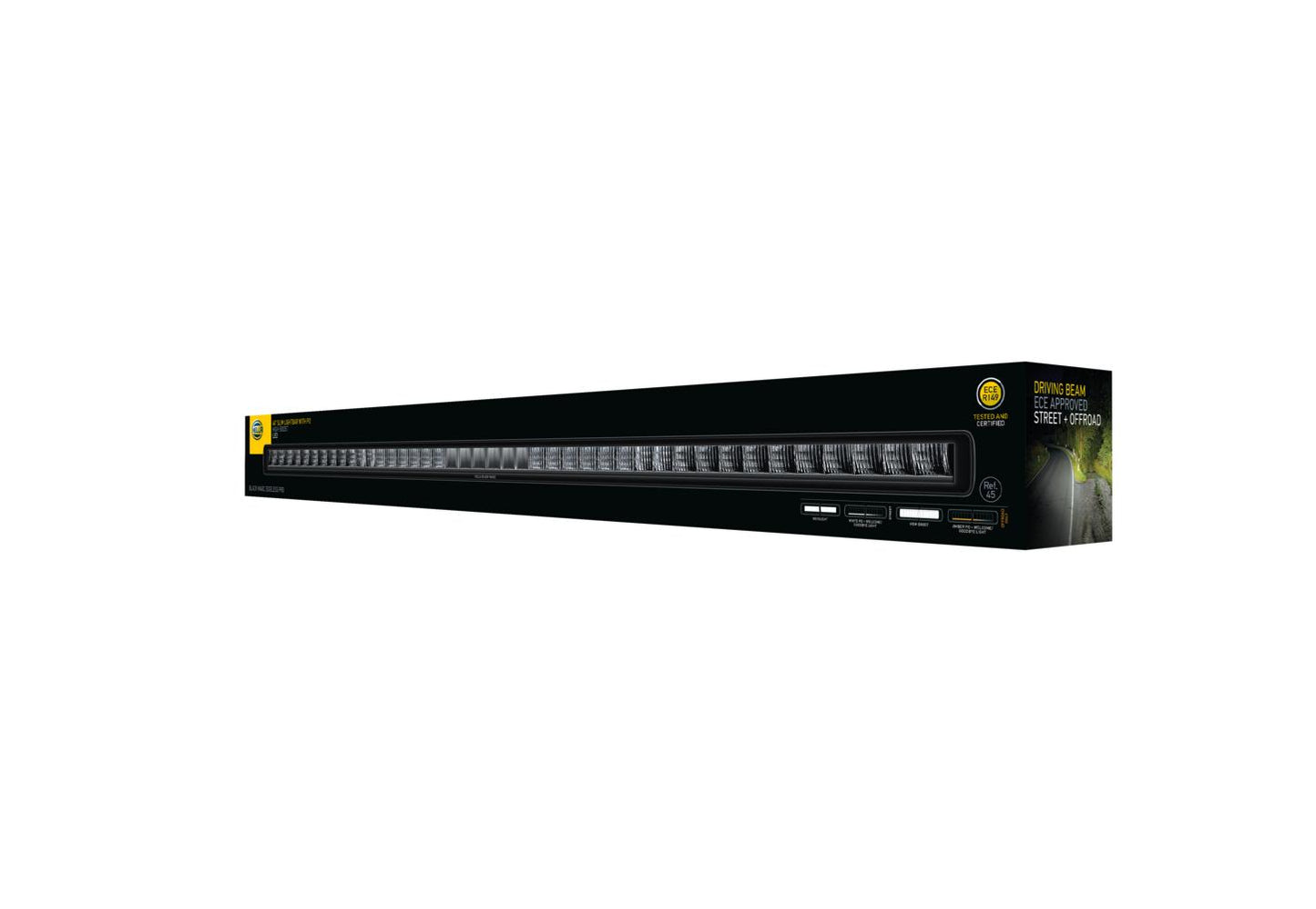 HELLA LED-Lightbar - Black Magic Edgeless Pro - 12/24V - yellow (amber)/white - 6508lm 1FJ358236-021