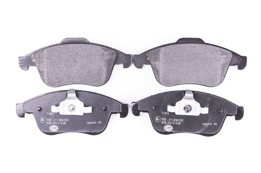 HELLA Brake pad set - T1895 - for e.g. RENAULT 8DB355014-801