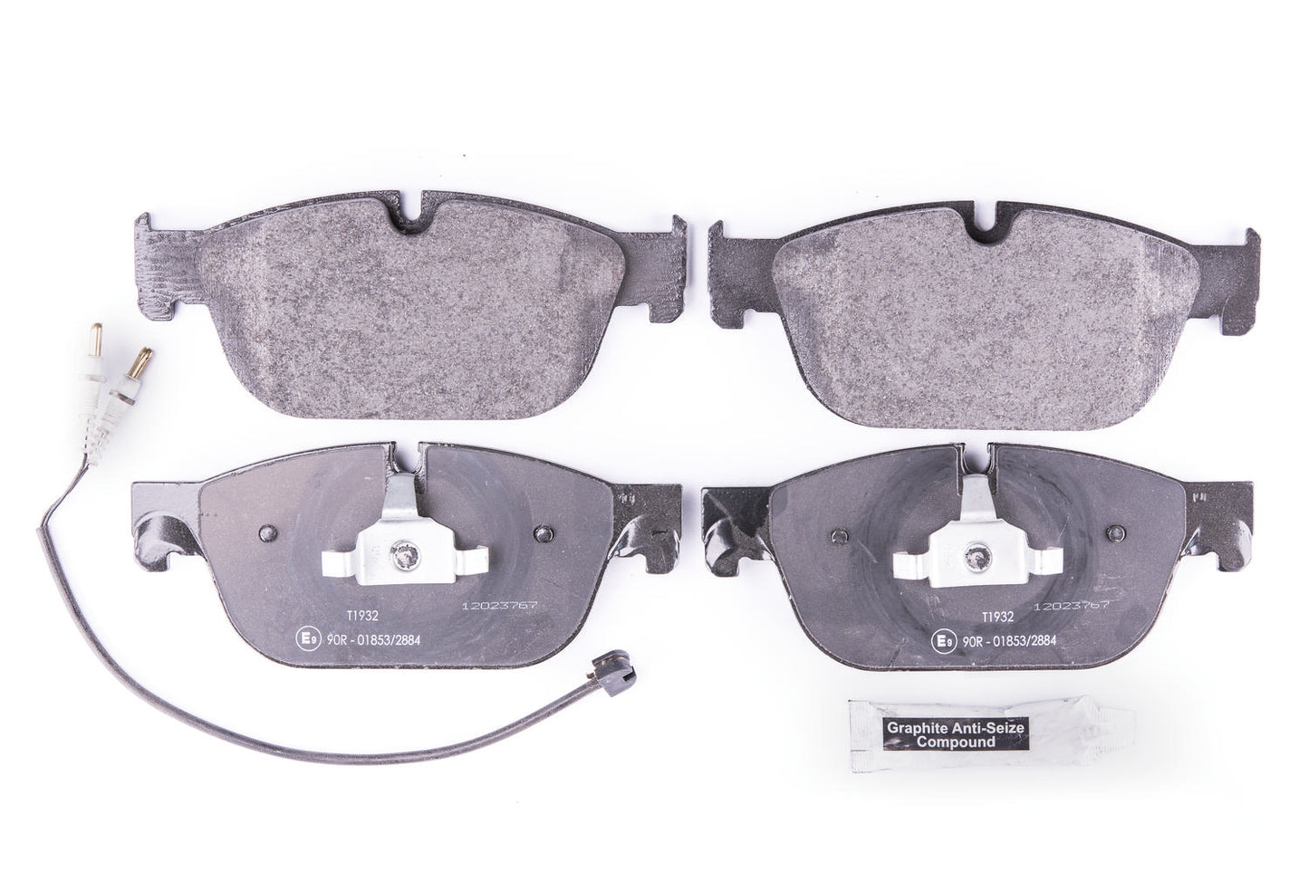 HELLA Brake pad set - T1932 - for e.g. CITROEN / PEUGEOT 8DB355015-061