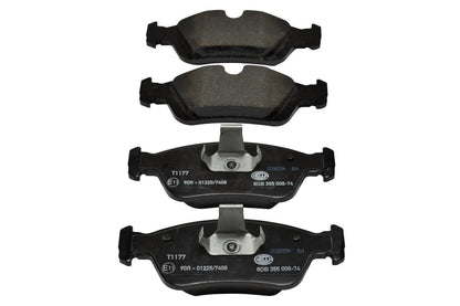 HELLA Brake pad set - T1177 - for e.g. ALPINA / BMW / WIESMANN 8DB355008-741