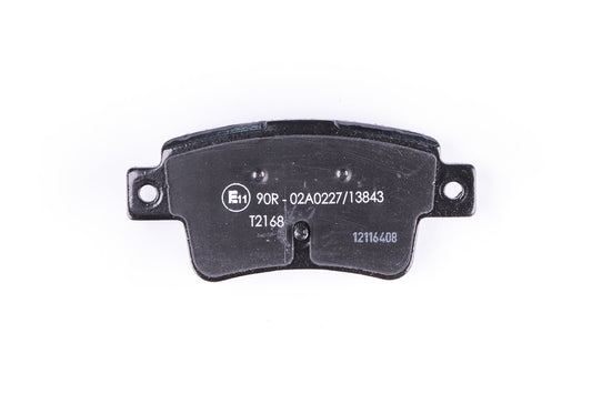 HELLA Brake pad set - T2168 - for e.g. ABARTH / FIAT 8DB355019-801
