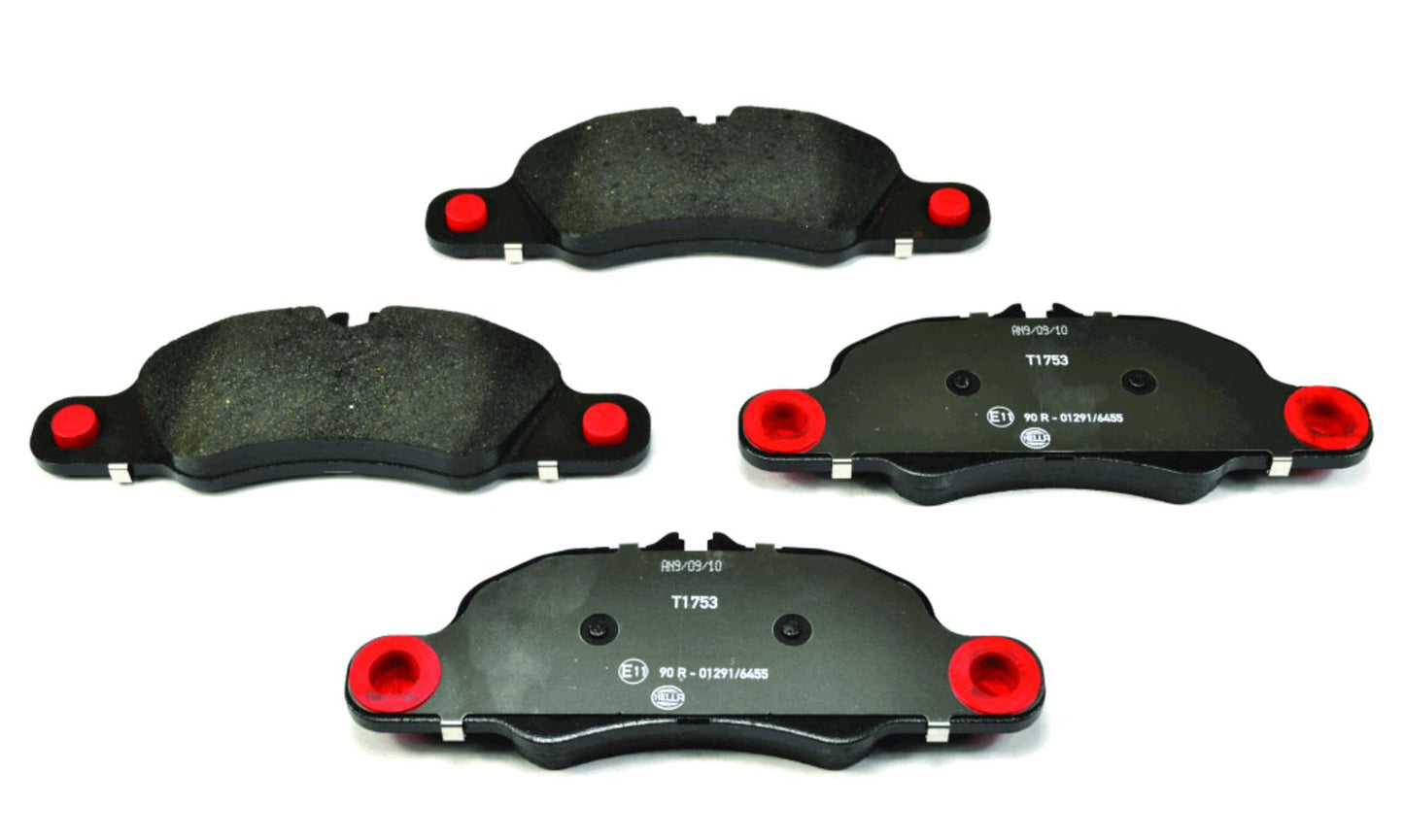 HELLA Brake pad set - T1753 - for e.g. PORSCHE 8DB355013-801