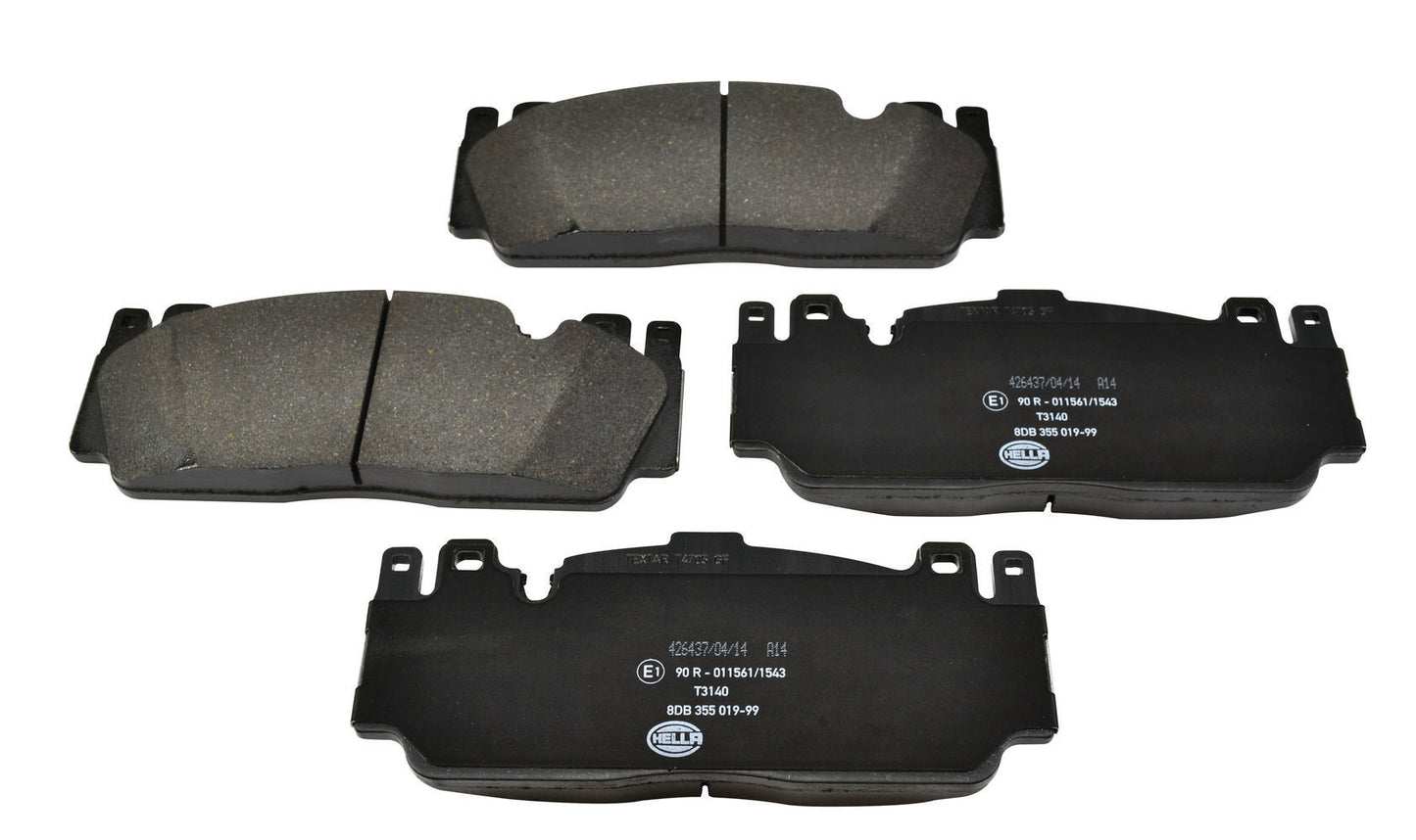 HELLA Brake pad set - T3140 - for e.g. BMW 8DB355019-991
