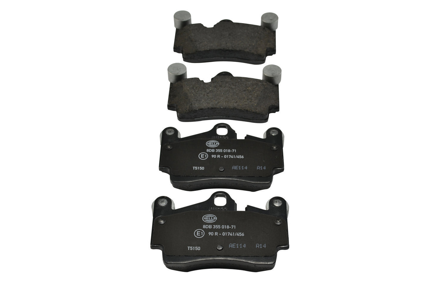 HELLA Brake pad set - T5150 - for e.g. AUDI / PORSCHE / VOLKSWAGEN 8DB355018-711