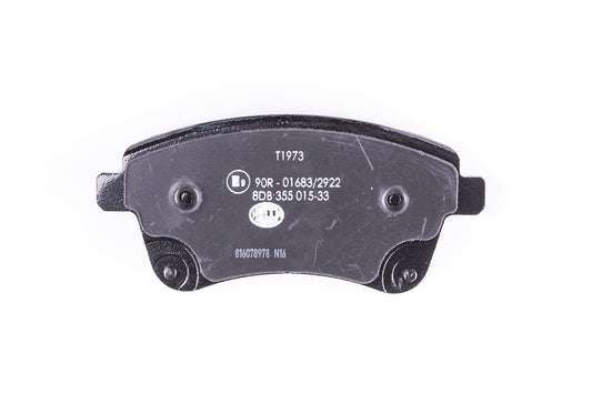 HELLA Brake pad set - T1973 - for e.g. KIA 8DB355015-331