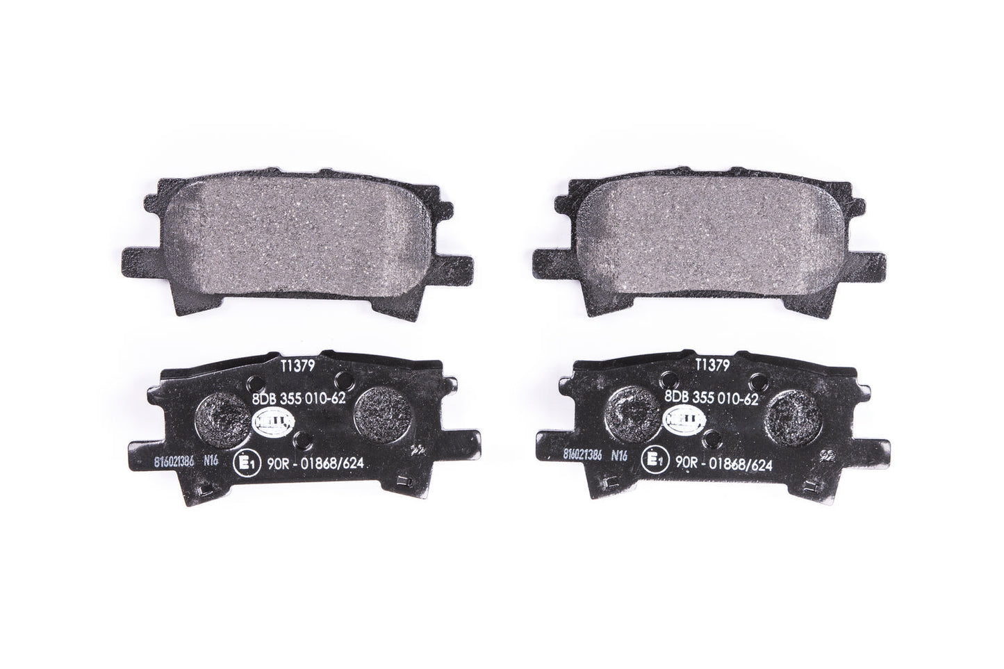 HELLA Brake pad set - T1379 - for e.g. LEXUS / TOYOTA 8DB355010-621