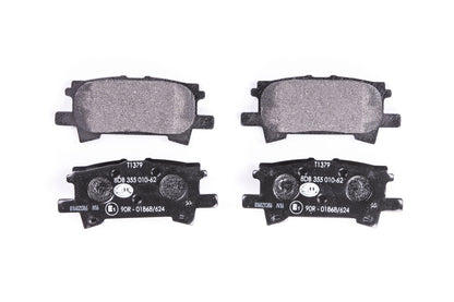 HELLA Brake pad set - T1379 - for e.g. LEXUS / TOYOTA 8DB355010-621
