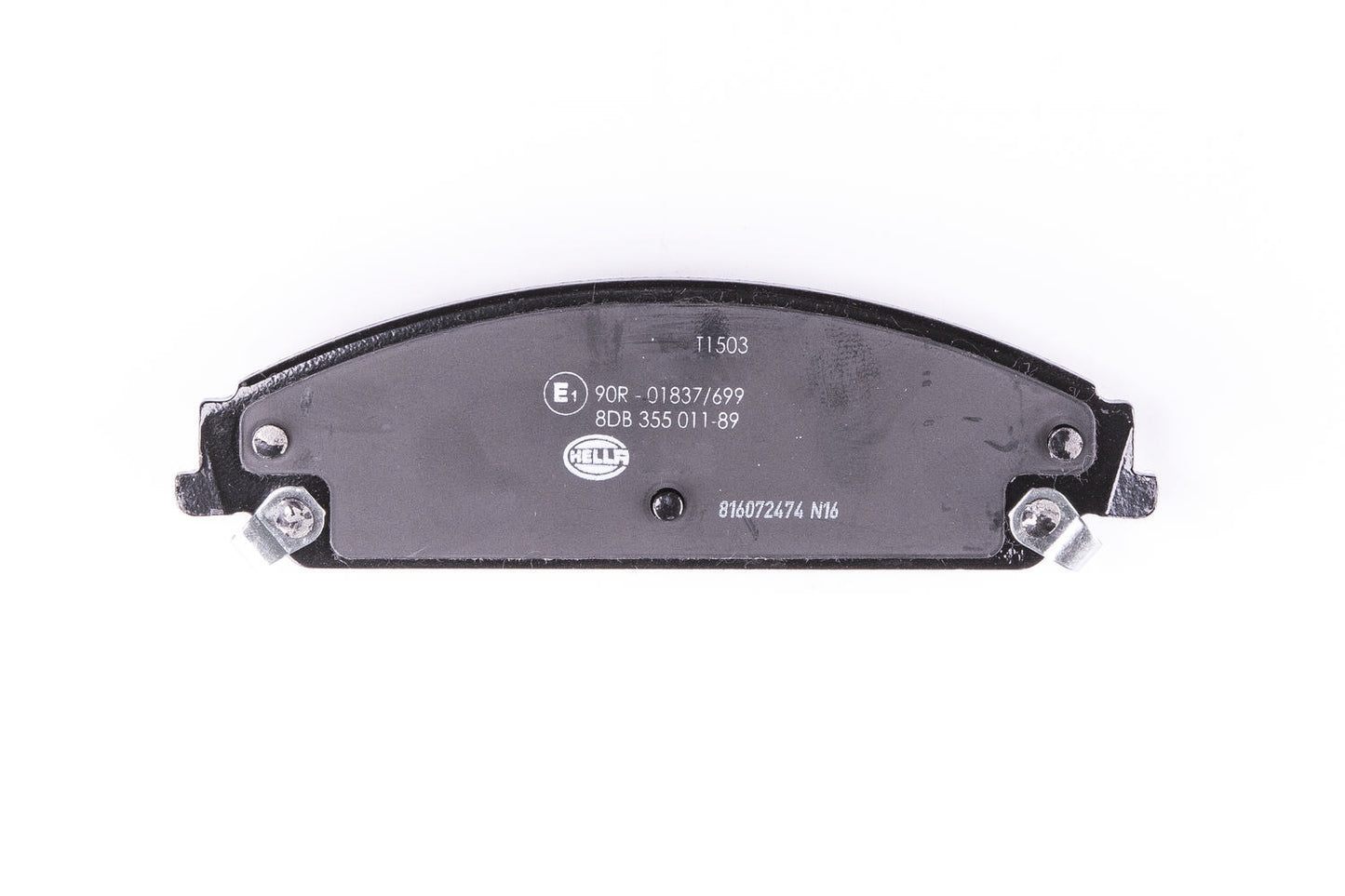 HELLA Brake pad set - T1503 - for e.g. CHRYSLER / DODGE / LANCIA 8DB355011-891