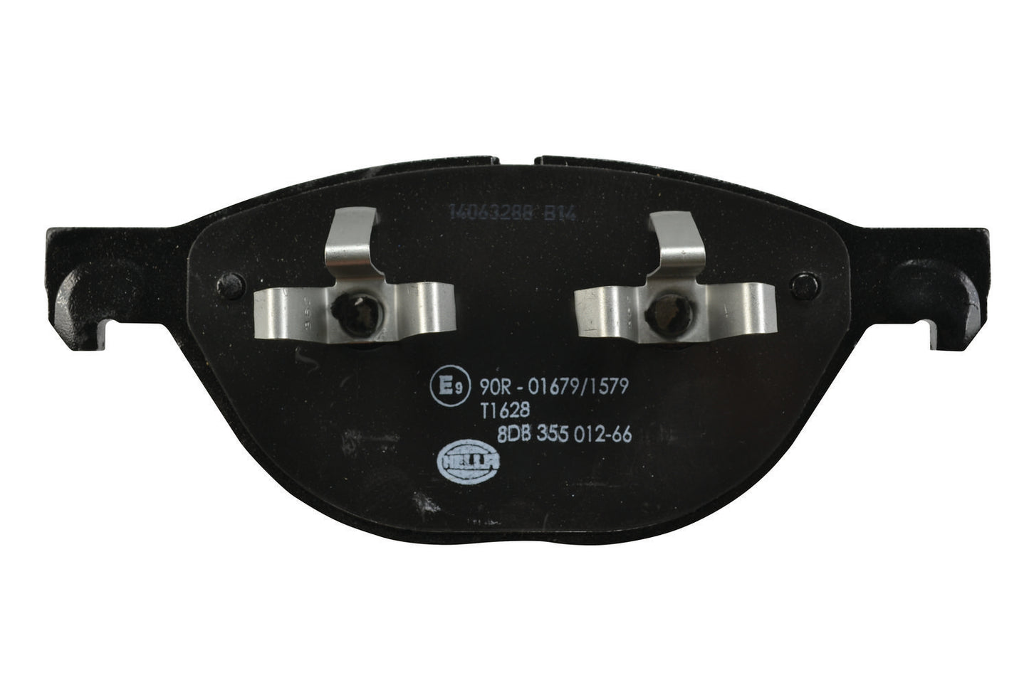 HELLA Brake pad set - T1628 - for e.g. BMW 8DB355012-661