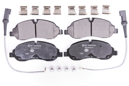 HELLA Brake pad set - T2395 - for e.g. FORD 8DB355021-571