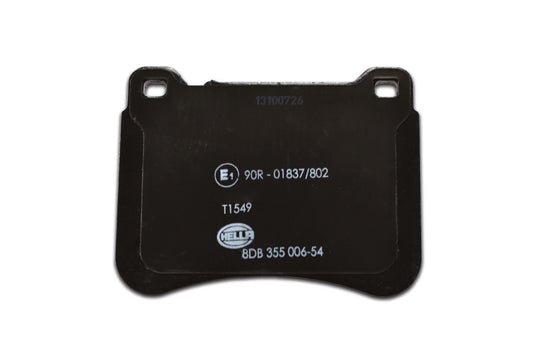 HELLA Brake pad set - T1549 - for e.g. MERCEDES-BENZ 8DB355006-541