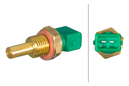 HELLA Sensor, coolant temperature - 2-pin connector 6PT358385-401