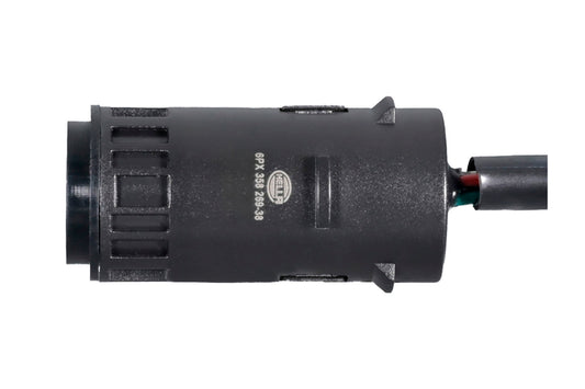 HELLA Sensor, park distance control - straight - 4-pin connector - Plugged - Cable: 15 6PX358269-381