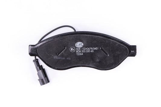 HELLA Brake pad set - T2264 - for e.g. FIAT DUCATO Bus (250_) 130 Multijet 2,3  8DB355020-651
