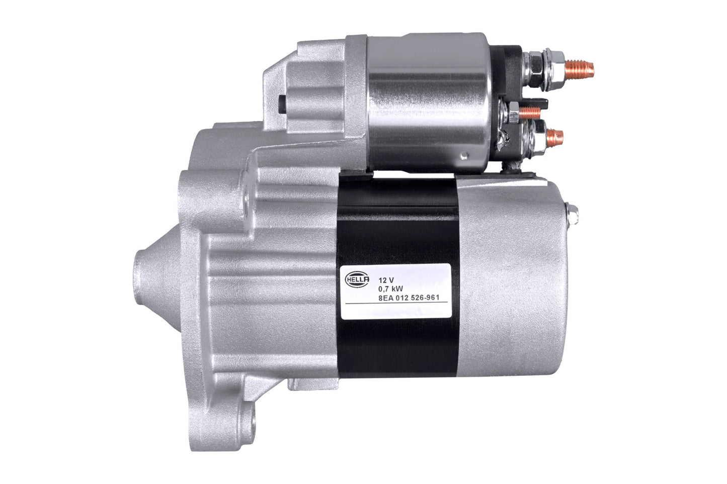 HELLA Starter - 12V - 0.7kW - for e.g. Peugeot 206 Hatchback (2A/C) 8EA012526-961