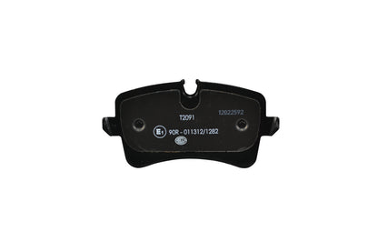 HELLA Brake pad set - T2091 - for e.g. AUDI 8DB355016-011