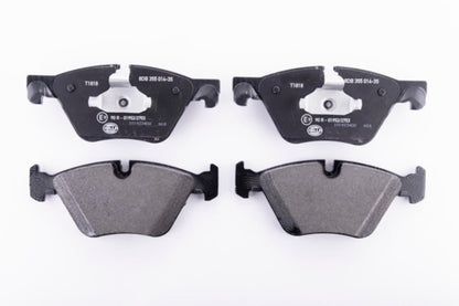 HELLA Brake pad set - T1818 - for e.g. BMW 8DB355014-351