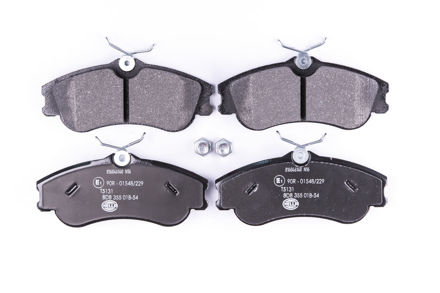 HELLA Brake pad set - T5131 - for e.g. CITROEN / PEUGEOT 8DB355018-541