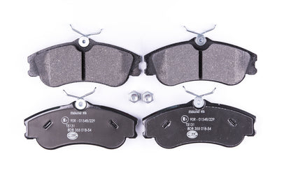 HELLA Brake pad set - T5131 - for e.g. CITROEN / PEUGEOT 8DB355018-541
