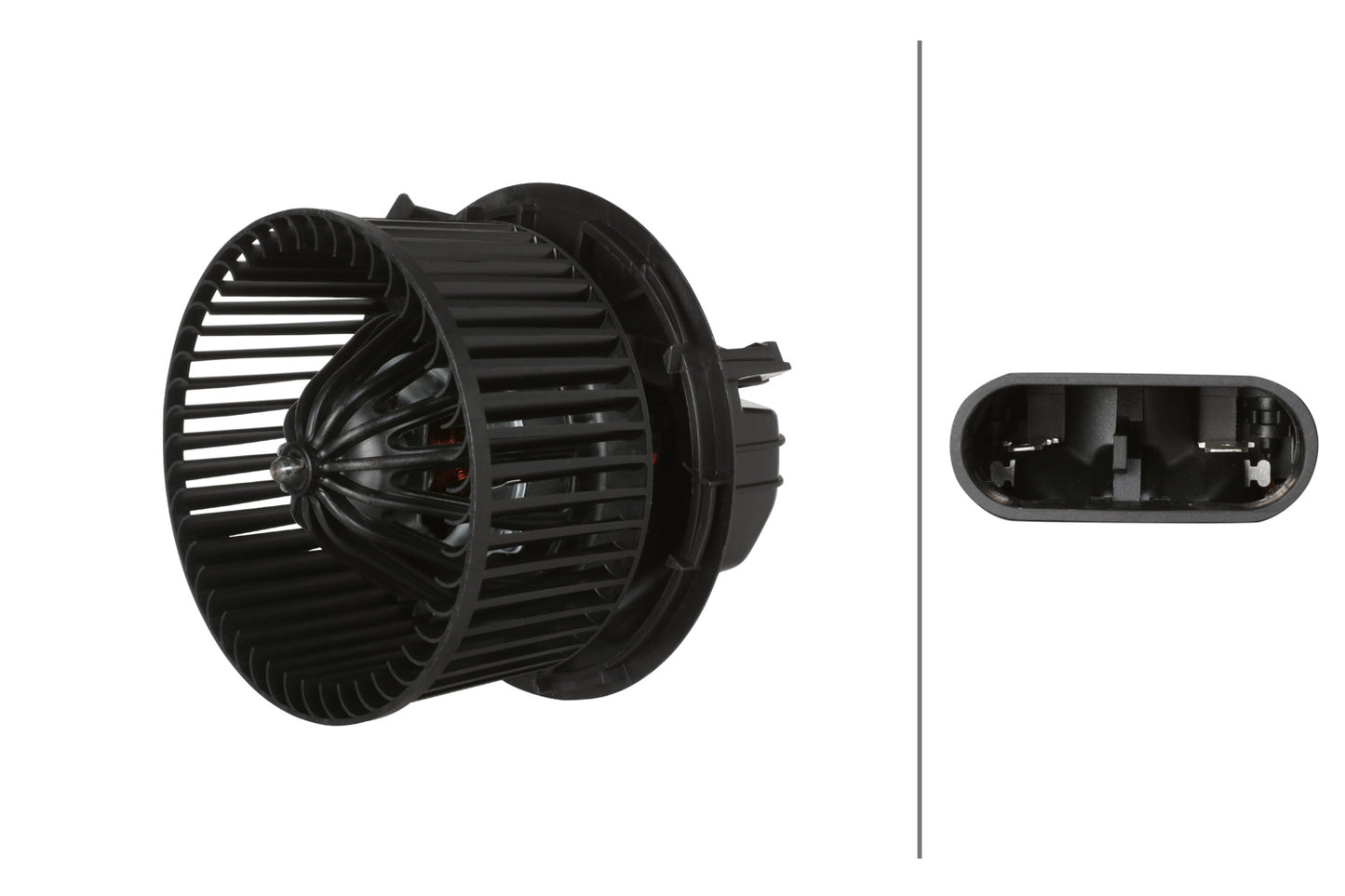 Hella Interior Fan Blower Motor 8EW366400-551