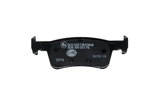 HELLA Brake pad set - T2710 - for e.g. FORD 8DB355031-761
