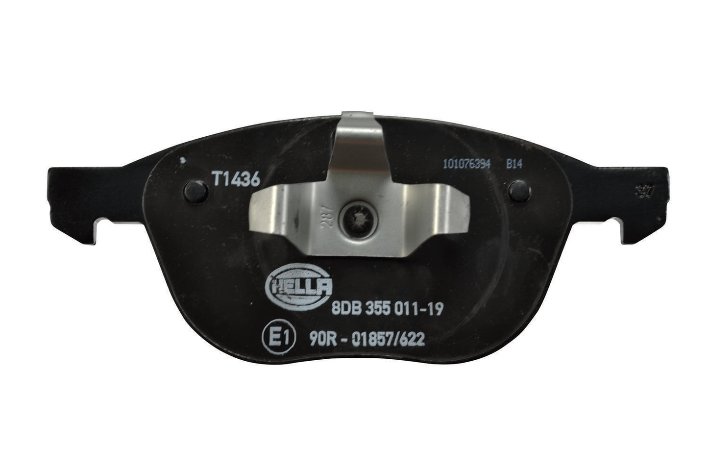 HELLA Brake pad set - T1436 - for e.g. FORD / MAZDA / NISSAN / VOLVO 8DB355011-191
