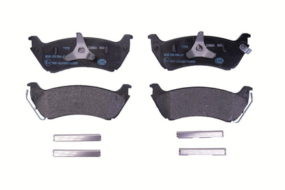 HELLA Brake pad set - T1172 - for e.g. MERCEDES-BENZ 8DB355008-671