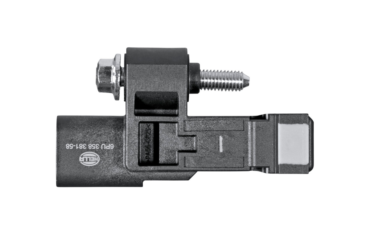 HELLA Sensor, crankshaft pulse - 12V - 3-pin connector 6PU358381-581