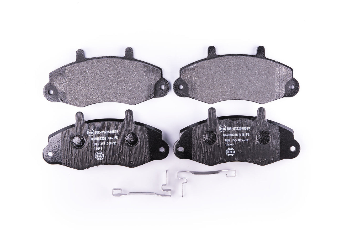 HELLA Brake pad set - T9099 - for e.g. FORD 8DB355019-371