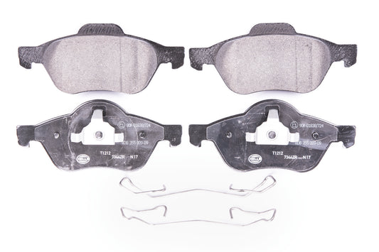 HELLA Brake pad set - T1212 - for e.g. RENAULT 8DB355009-091