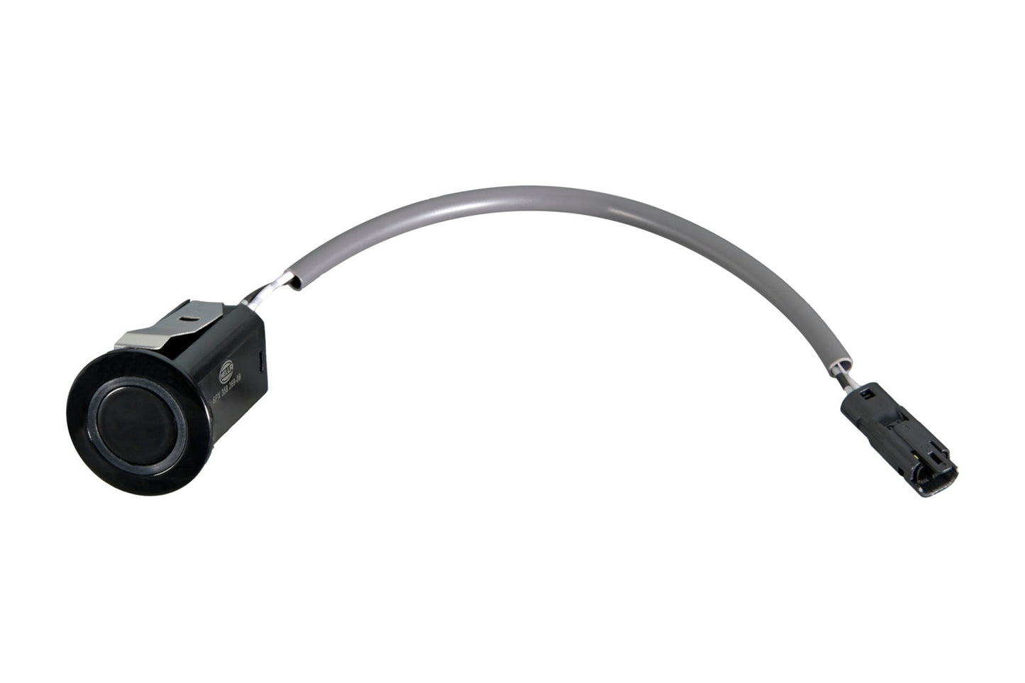 HELLA Sensor, park distance control - straight - 2-pin connector - Plugged - Cable: 14 6PX358269-081