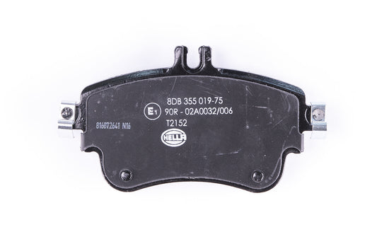 HELLA Brake pad set - T2152 - for e.g. MERCEDES-BENZ 8DB355019-751