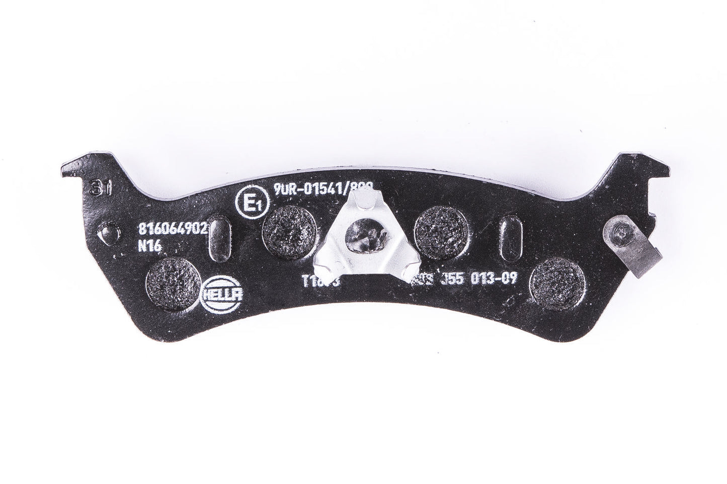 HELLA Brake pad set - T1673 - for e.g. JEEP 8DB355013-091