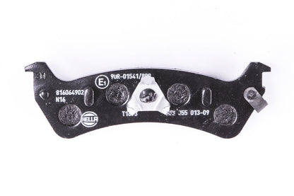 HELLA Brake pad set - T1673 - for e.g. JEEP 8DB355013-091