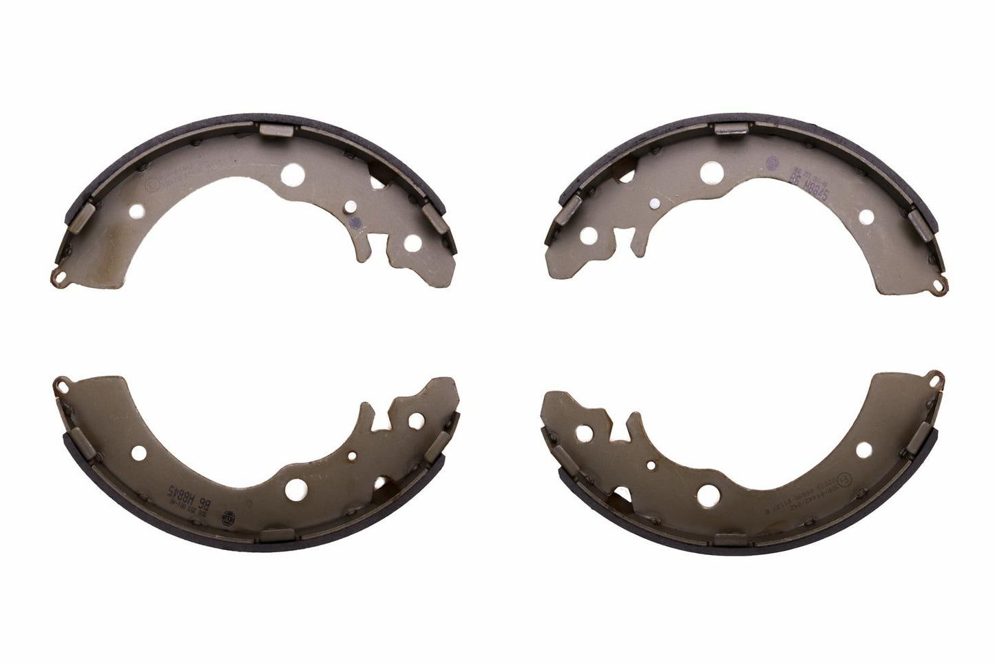 HELLA Brake Shoe Set - H8845 - for e.g. CHEVROLET / HONDA / MAZDA / SUZUKI 8DB355001-481