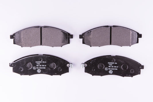 HELLA Brake pad set - T1384 - for e.g. NISSAN 8DB355010-671