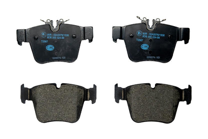HELLA Brake pad set - T2567 - for e.g. MERCEDES-BENZ 8DB355024-991