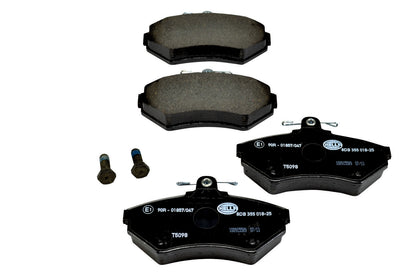 HELLA Brake pad set - T5098 - for e.g. AUDI / VOLKSWAGEN 8DB355018-251